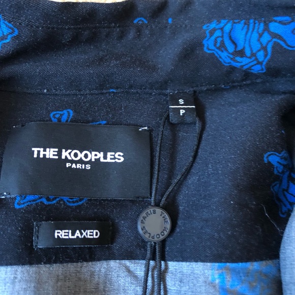 Kooples Men's Shirt Size Small Relaxed Fit - Picture 3 of 3